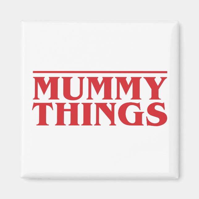 Mummy sak magnet (Framsidan)