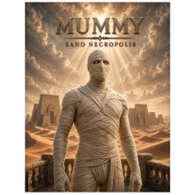 Mummy Sand Nekropolis Mörk Cinema