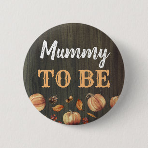Mummy to be Fall Pumpkins Baby Shower Knapp