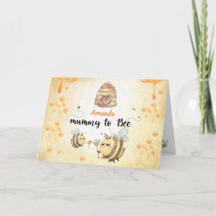 Mummy to Bee - nyfödd bebis Kort