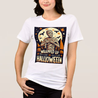 Mummy unravelt shirt for Halloween T