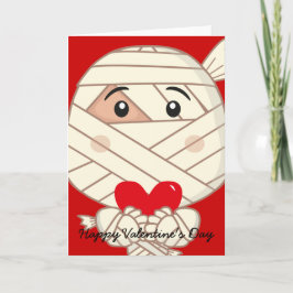 Mummy valentine Card Helgkort