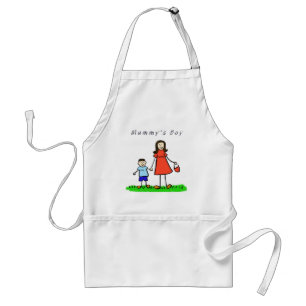 Mummy's Boy Apron (Brunette) Förkläde