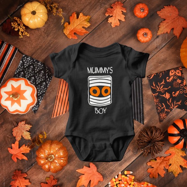 Mummy's Boy - Cute Halloween Baby T Shirt (Skapare uppladdad)