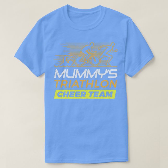 Mummys Cheer Team Triathlon T Shirt (Design framsida)