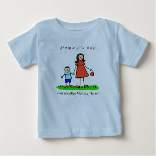 Mummy's Little Boy - Brunette Mor & Son Shirt Tee Shirt