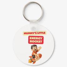 Mummys Little Energy Rocket Nyckelring