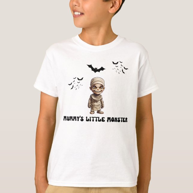 Mummy's Little Monster T-Shirt - Posh Little Finds (Framsida)