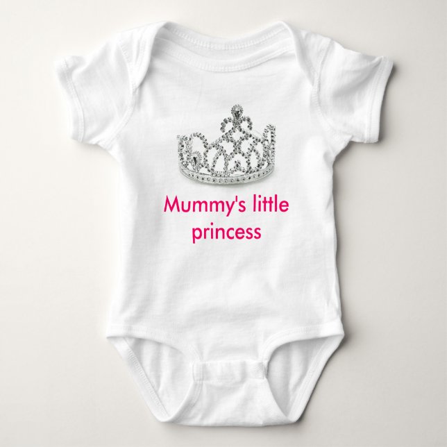 Mummy's Little Princess T-shirt (Framsida)