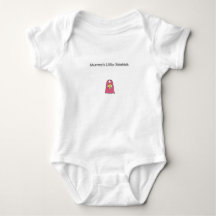 Mummy's Little Sidekick superhjälte cape rosa