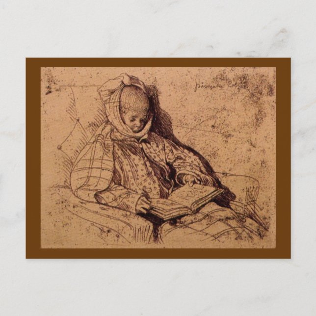 MUMPS av Carl Larsson Vykort (Framsida)