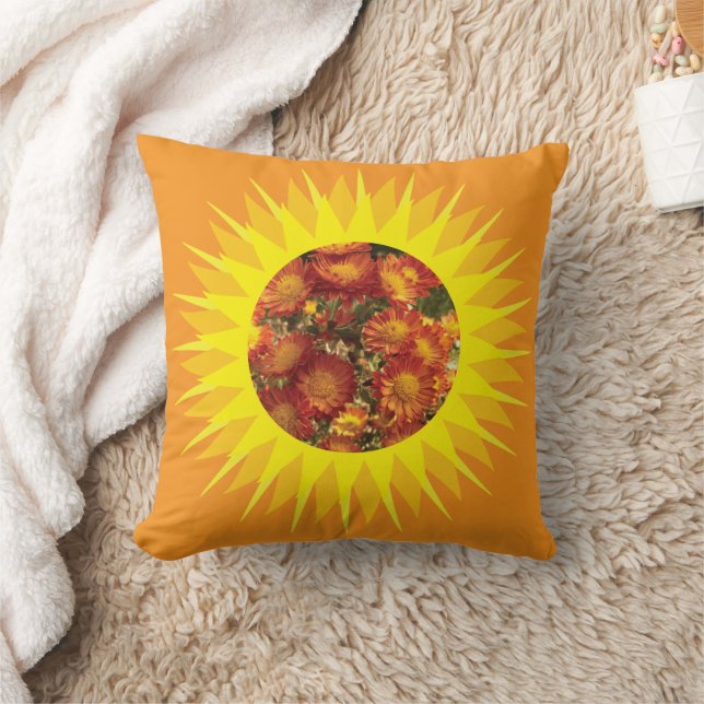 Mums_Sun_Clip Mask Kudde (Filt)