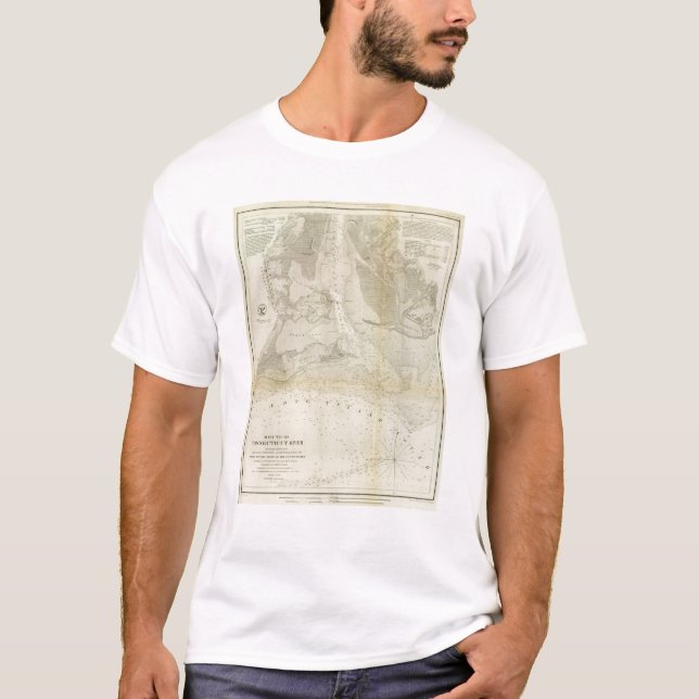 Mun Connecticut River Tee Shirt (Framsida)
