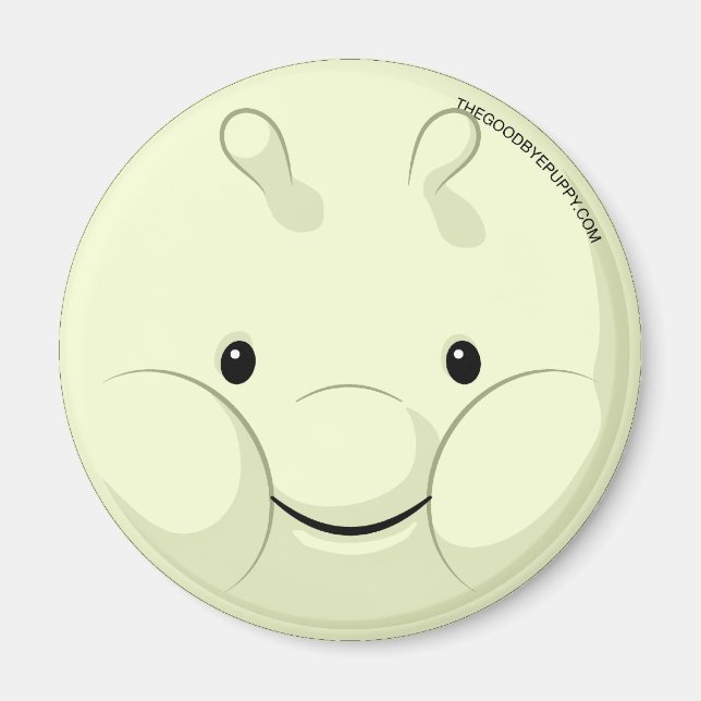 Munch Ansikte Magnet (Framsidan)