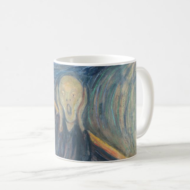 Munch är Skrämen Kaffemugg (Framsida höger)