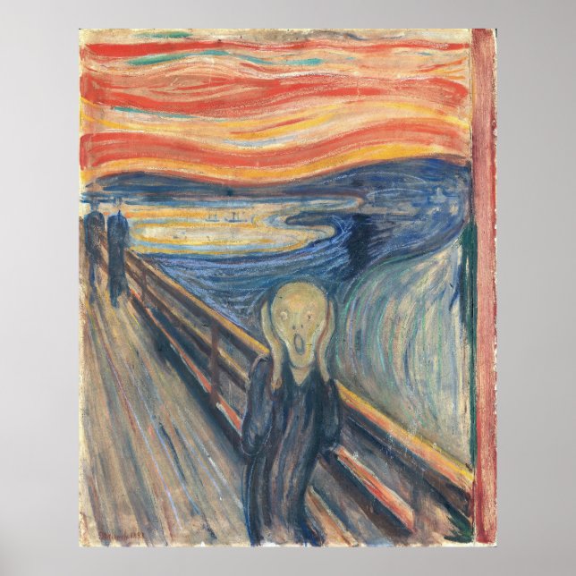 Munch är Skrämen Poster (Framsidan)