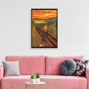 Munch - Ice Skräm Canvastryck