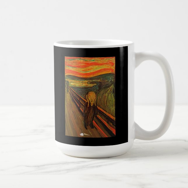 Munch - Ice Skräm Kaffemugg (Höger)