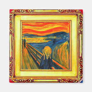 Munch, Skräm, Fine Art Magnet