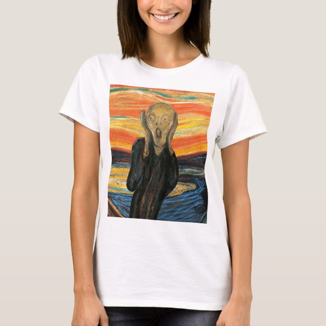 Munch, “ The Scream ” T Shirt (Framsida)