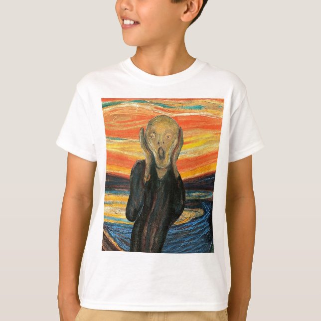 Munch, “ The Scream ” T Shirt (Framsida)