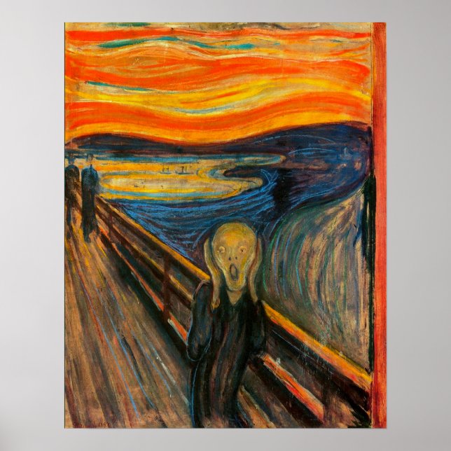 Munch the Skräm Poster (Framsidan)
