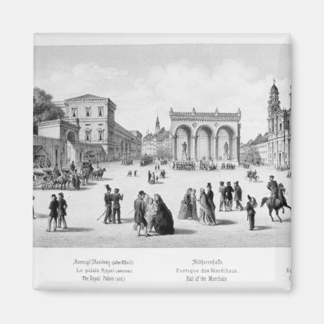 München, 1869 magnet (Framsidan)
