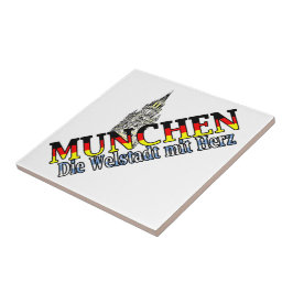 München Bavaria Tyskland Deutchland München Kakelplatta