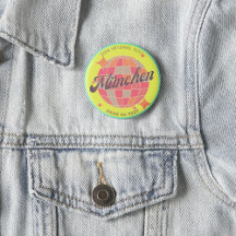 München Bayern Deutschland Retro neon gult