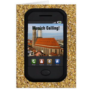 München Calling Hälsningskort
