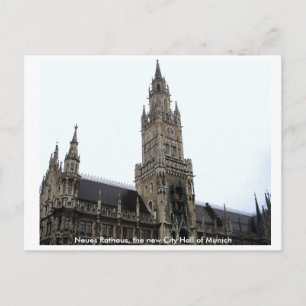 München City Hall Vykort