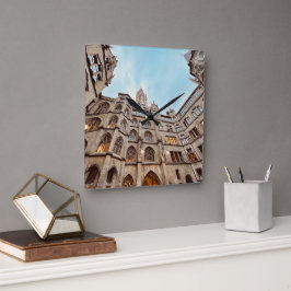 München Clock, Rathaus-Glockenspiel Fyrkantig Klocka