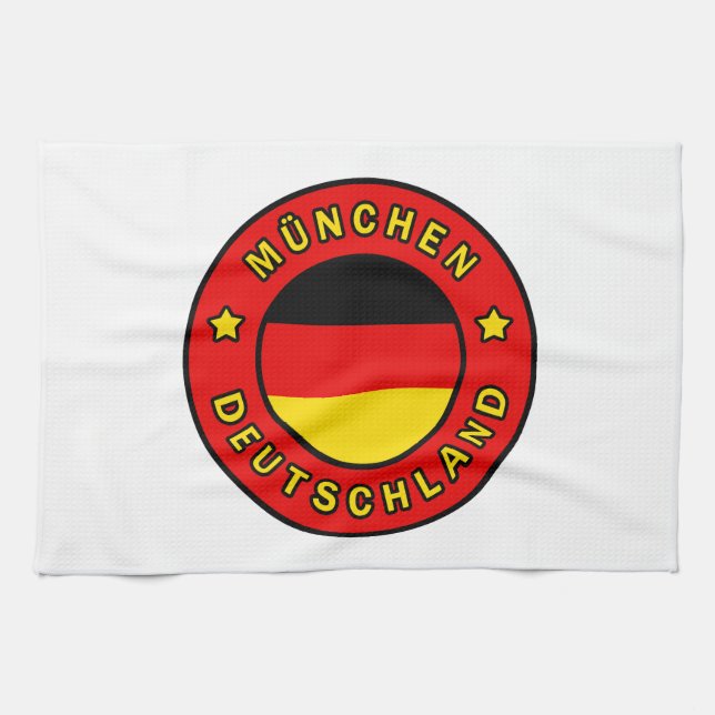 München Deutschland Kökshandduk (Horisontell)