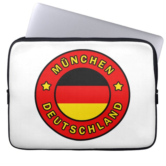 München Deutschland Laptop Fodral (Framsidan)