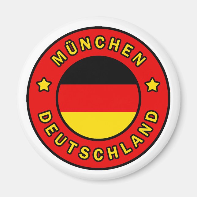 München Deutschland Magnet (Framsidan)