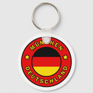 München Deutschland Nyckelring