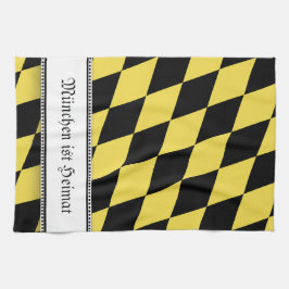 München Flagga Towel Home Kökshandduk