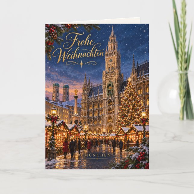 München God Jul Helgkort (Framsida)
