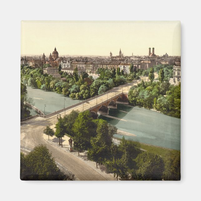 München I, Bayern, Tyskland Magnet (Framsidan)