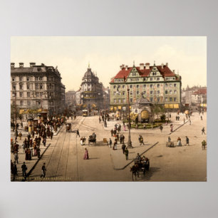 München Karlsplatz (Stachus) Poster