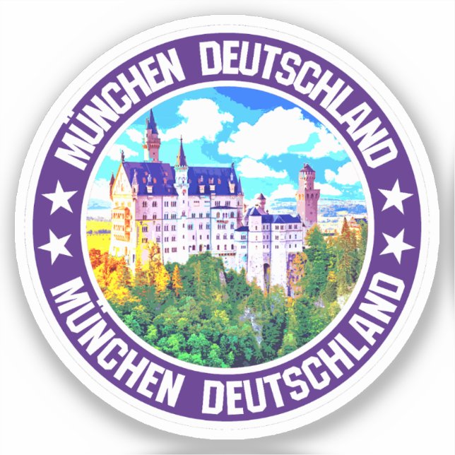 München Klistermärken (Framsida)