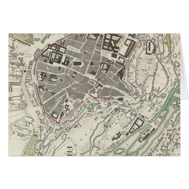 München Muenchen Hälsningskort (Framsidan Horizontal)