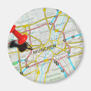 Munchen (München), Tyskland Magnet