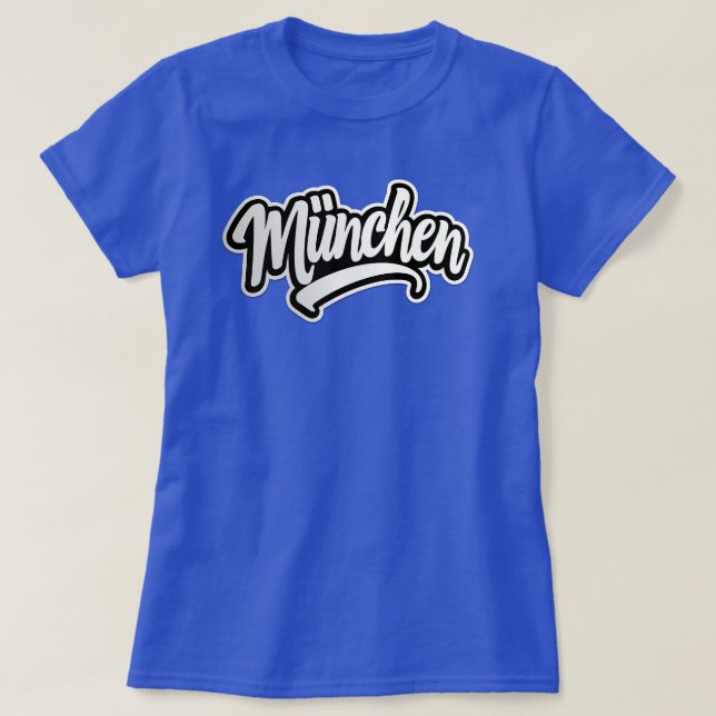 München (Munich) T Shirt (Design framsida)
