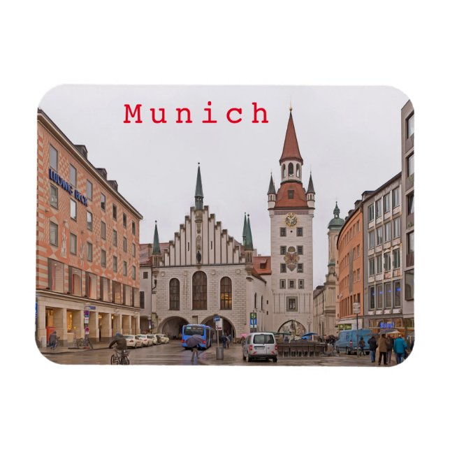München nr 18 magnet (Horisontell)