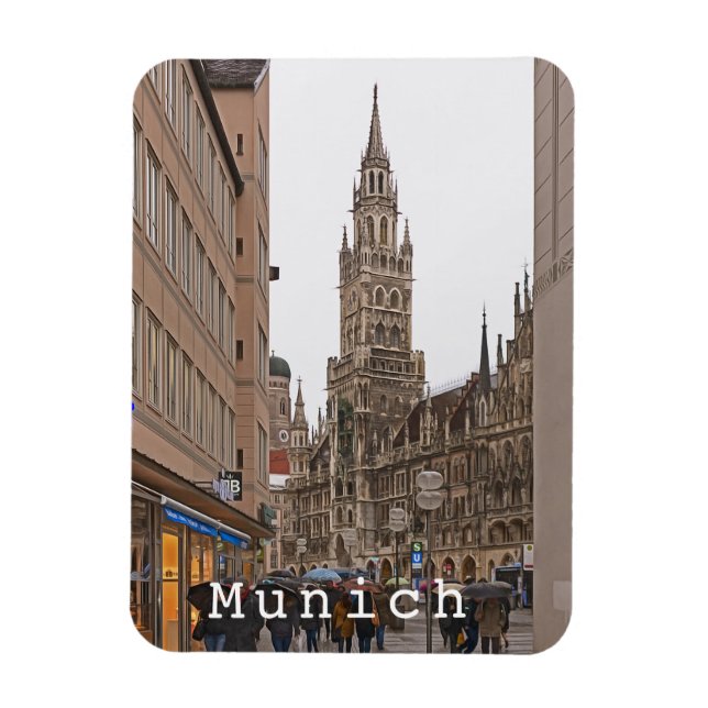 München nr 23 magnet (Vertikal)