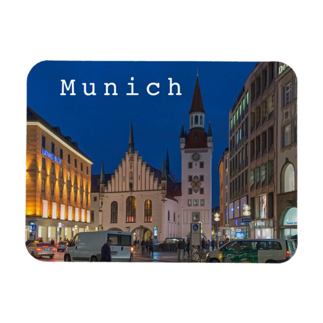 München nr 25 magnet (Horisontell)
