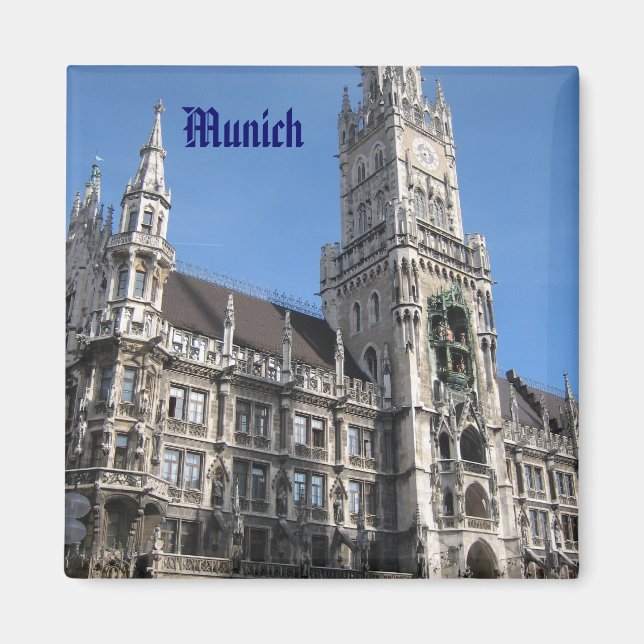 München Rathaus Magnet (Framsidan)