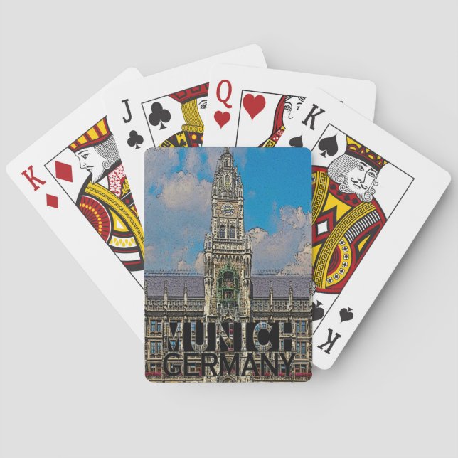 München Spelkort (Baksidan)