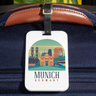 München Tyskland Bagagebricka